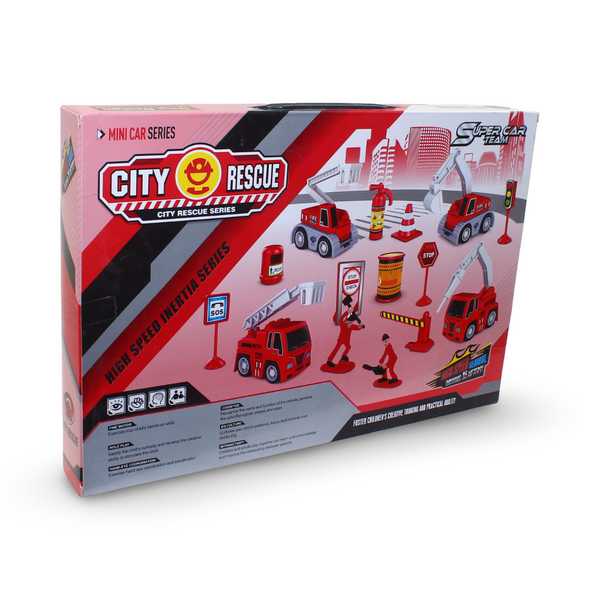 City Rescue Series Fire Rescue Playset