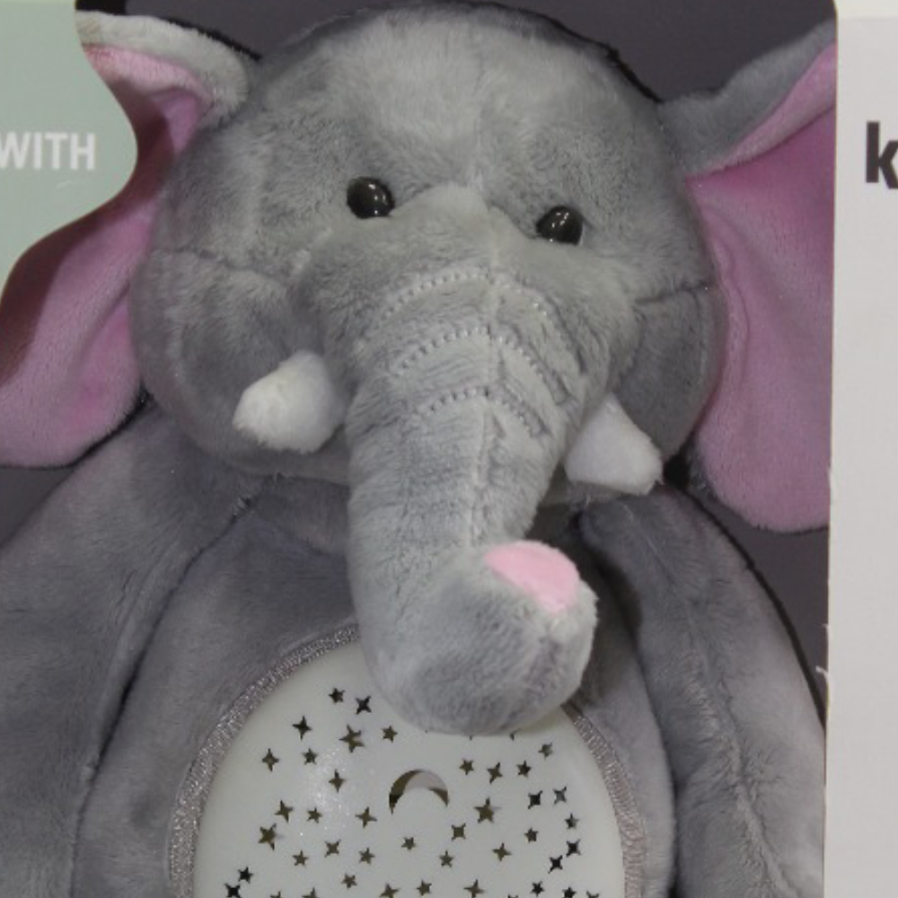 Soothing Night Light with Projector – Elephant