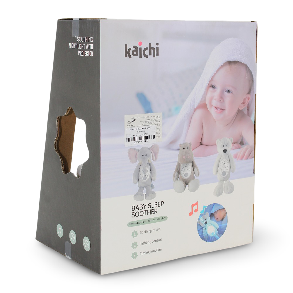 Soothing Night Light with Projector – Elephant