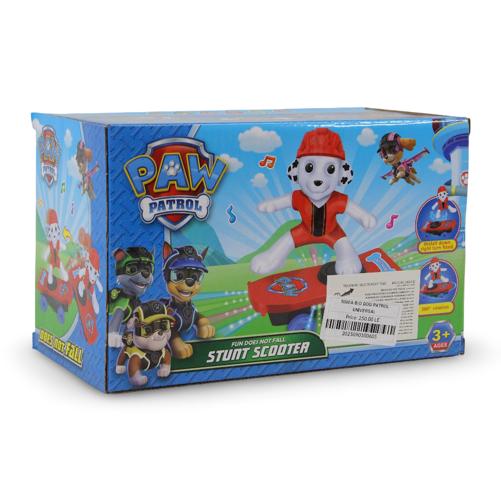 Paw Patrol Stunt Scooter – Interactive Trick Ride with Lights and Sounds