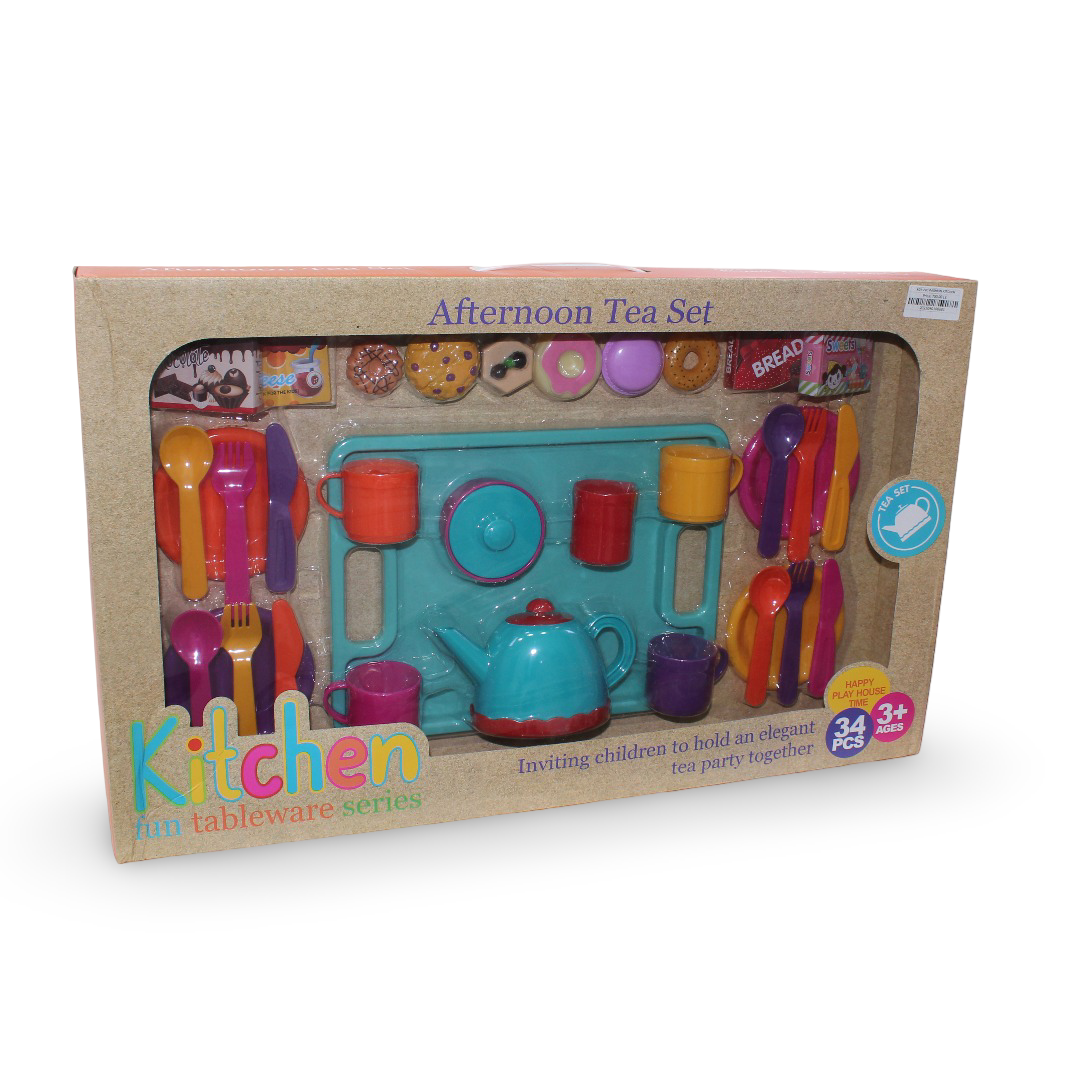 Kitchen Fun "Afternoon Tea Set" – 34 Pcs