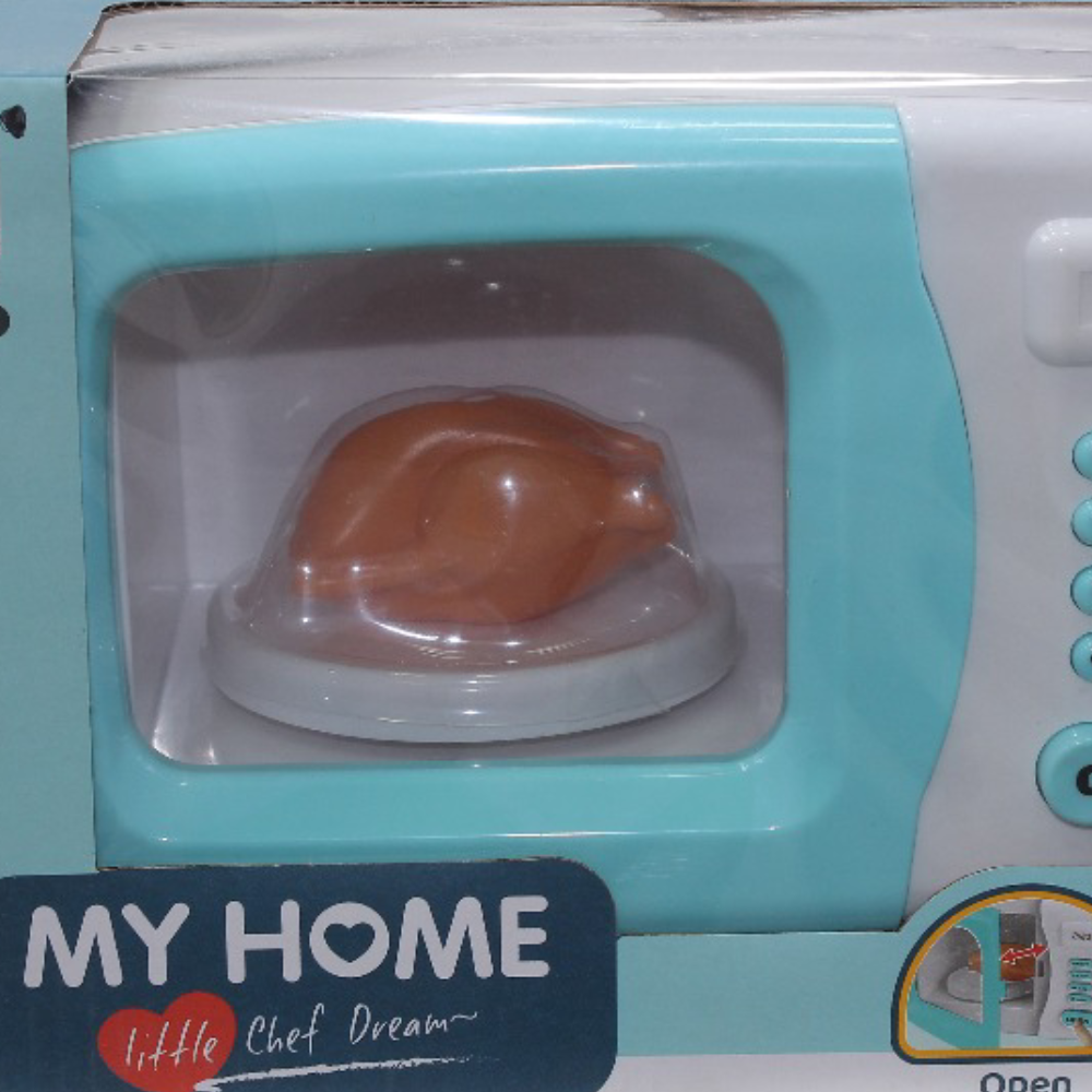 Toy Microwave Oven with Light and Sound