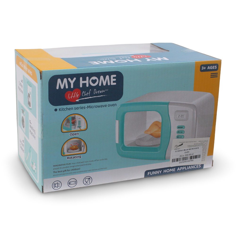 Toy Microwave Oven with Light and Sound