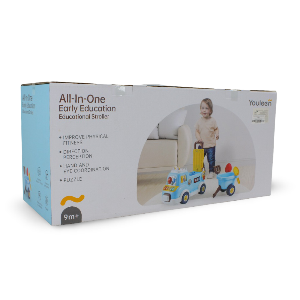 All-In-One Early Education Educational Stroller Toy