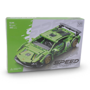 1:20 Scale Speed Building Blocks Pull-Back Sports Car (385 Pieces )