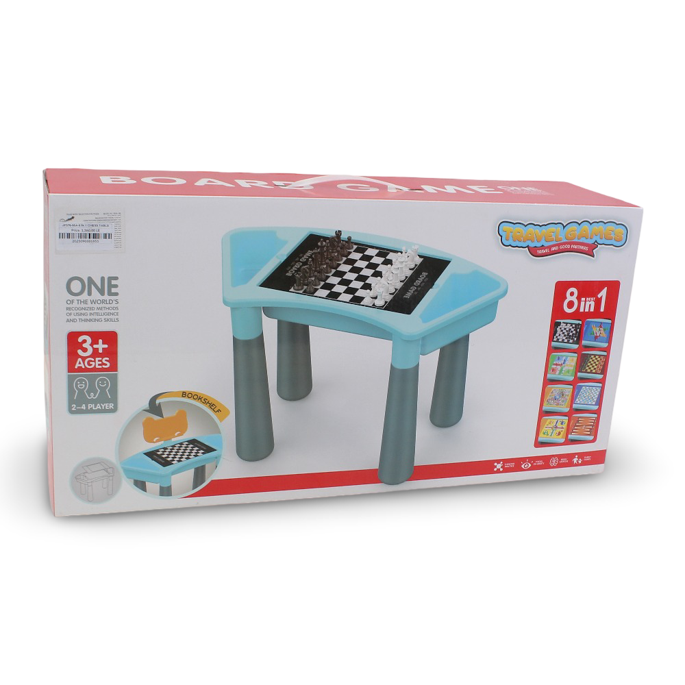 8 in 1 Multi Board Games Table - Toys - OKO