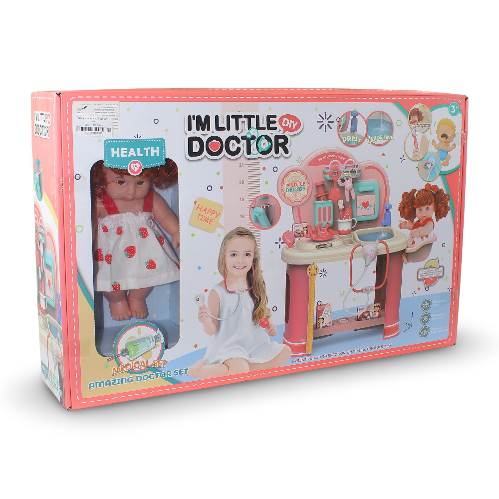 Doctor Play Set with Station and Doll