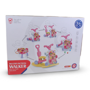 5-in-1 Baby Activity Walker with Light & Music – Pink