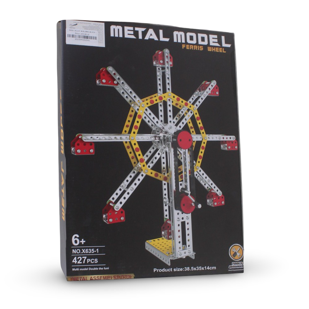 Metal Model Ferris Wheel – Alloy Building Block Set