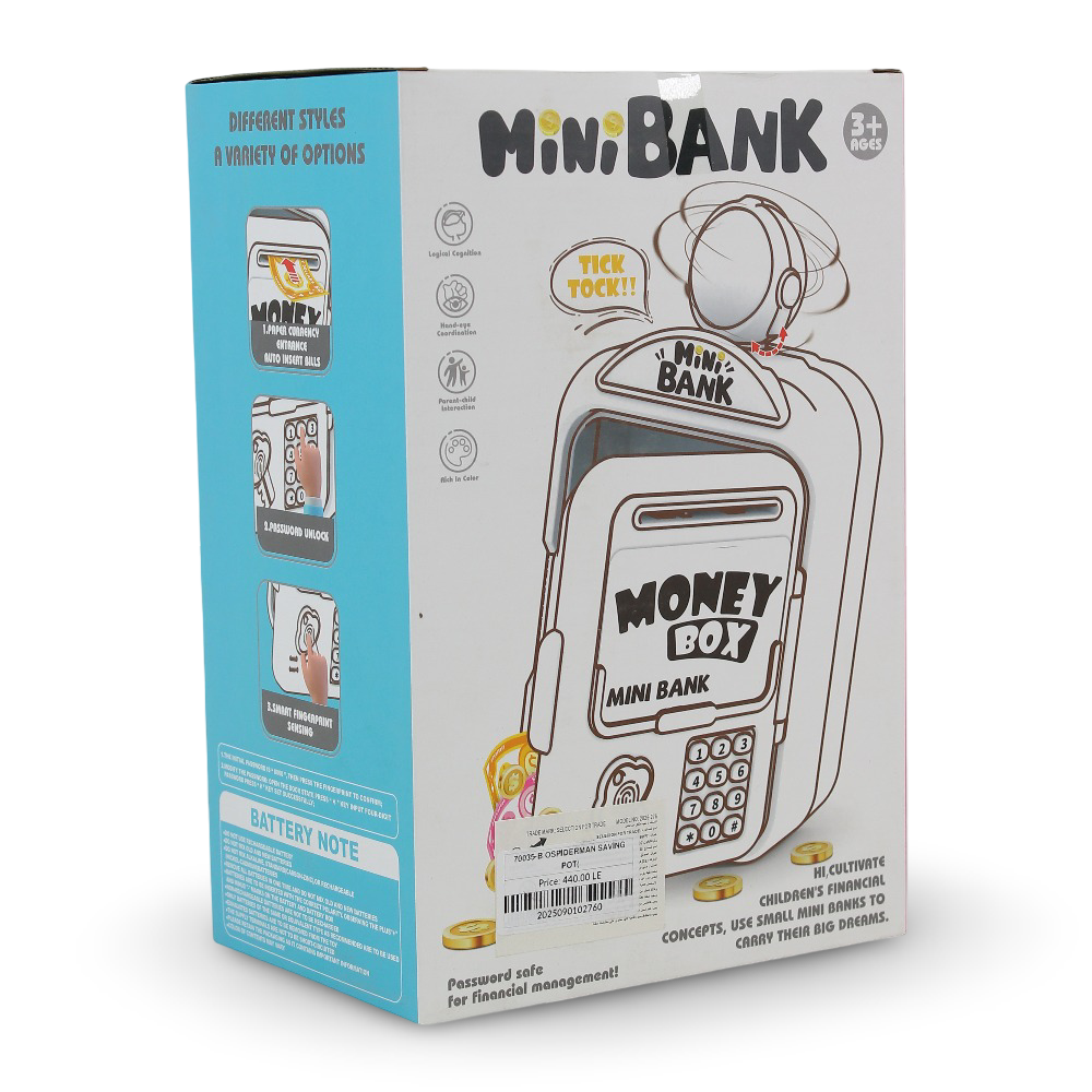 Spider-Man Electronic Mini Bank with Lights and Music