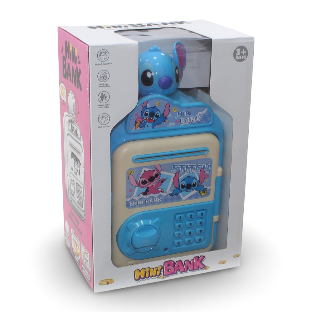 Stitch Mini Bank – Battery Operated Safe