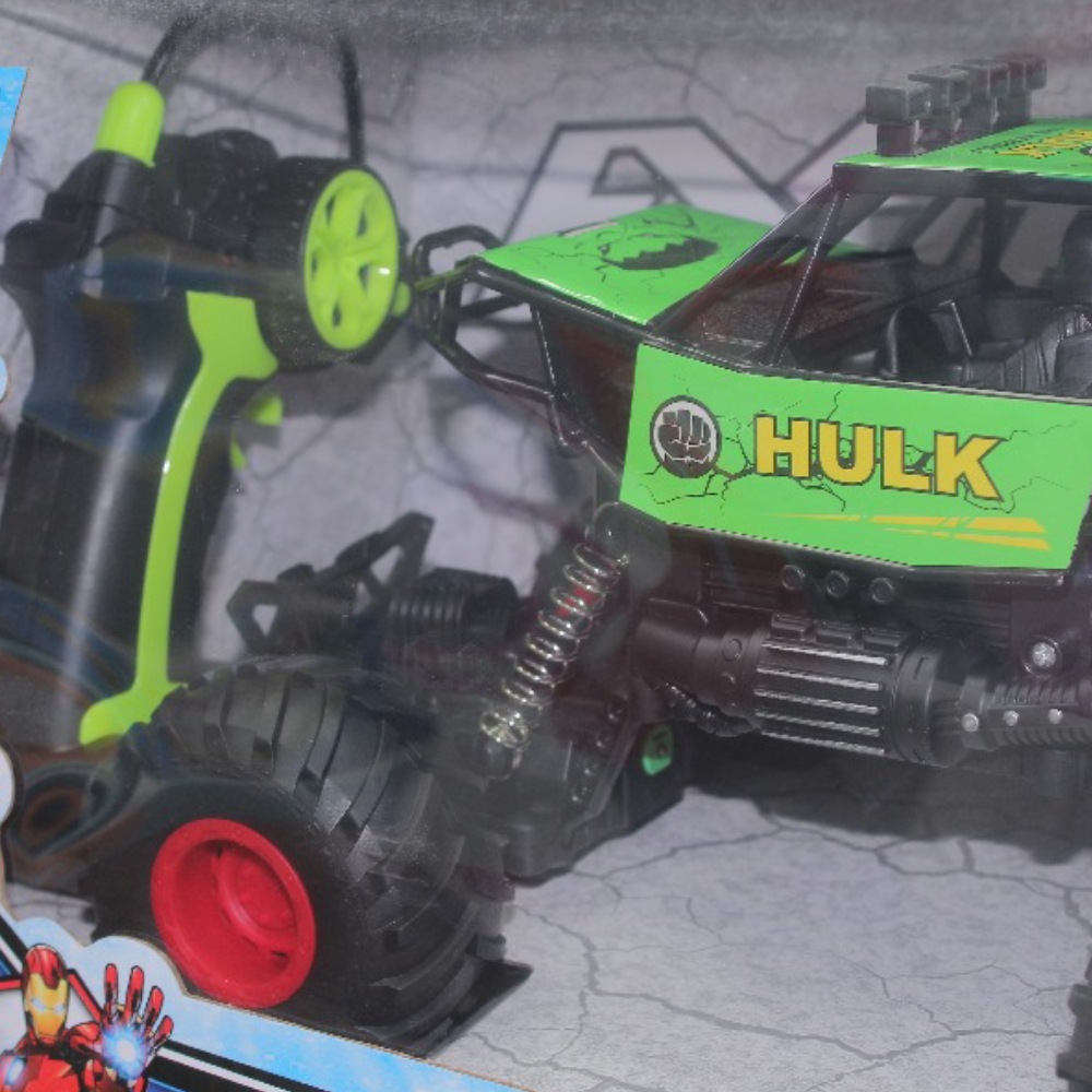 Avengers Hero Racing Remote Control Car – 1:16 Scale (Hulk Design)