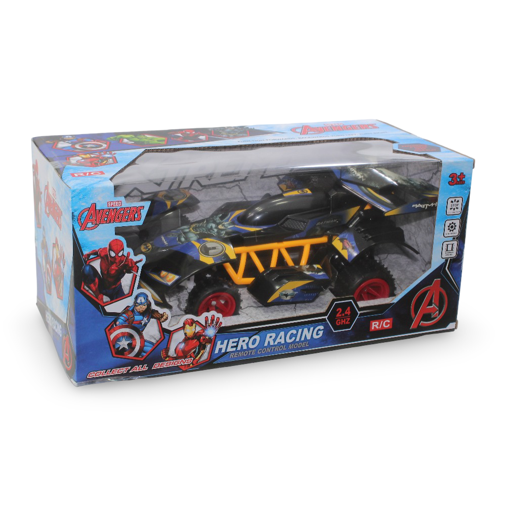 Avengers Hero Racing Remote Control Car – 1:12 Scale (Batman Design) - Toys - OKO