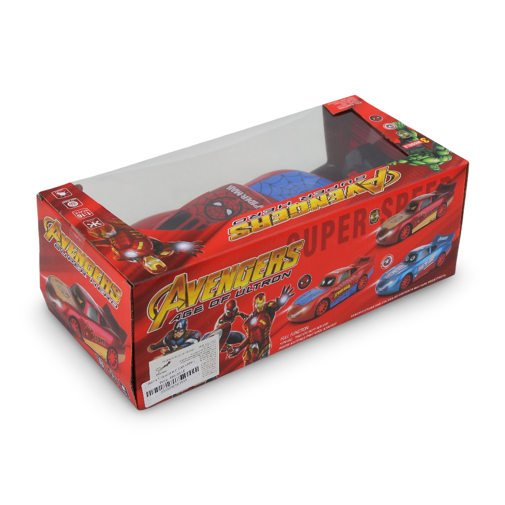 Avengers Super Hero 1:16 4 CH R/C Spider-Man Car With Light
