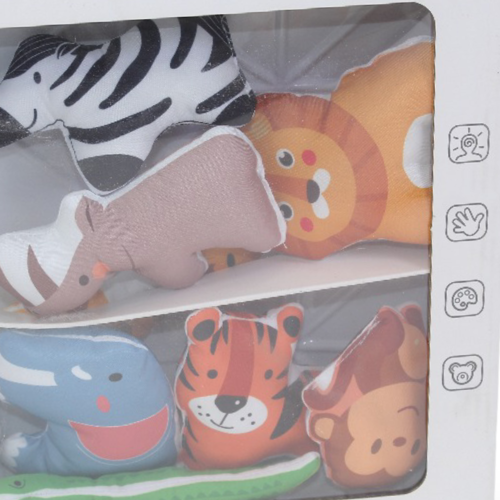 Baby Soft Animal Toys with Play Mat