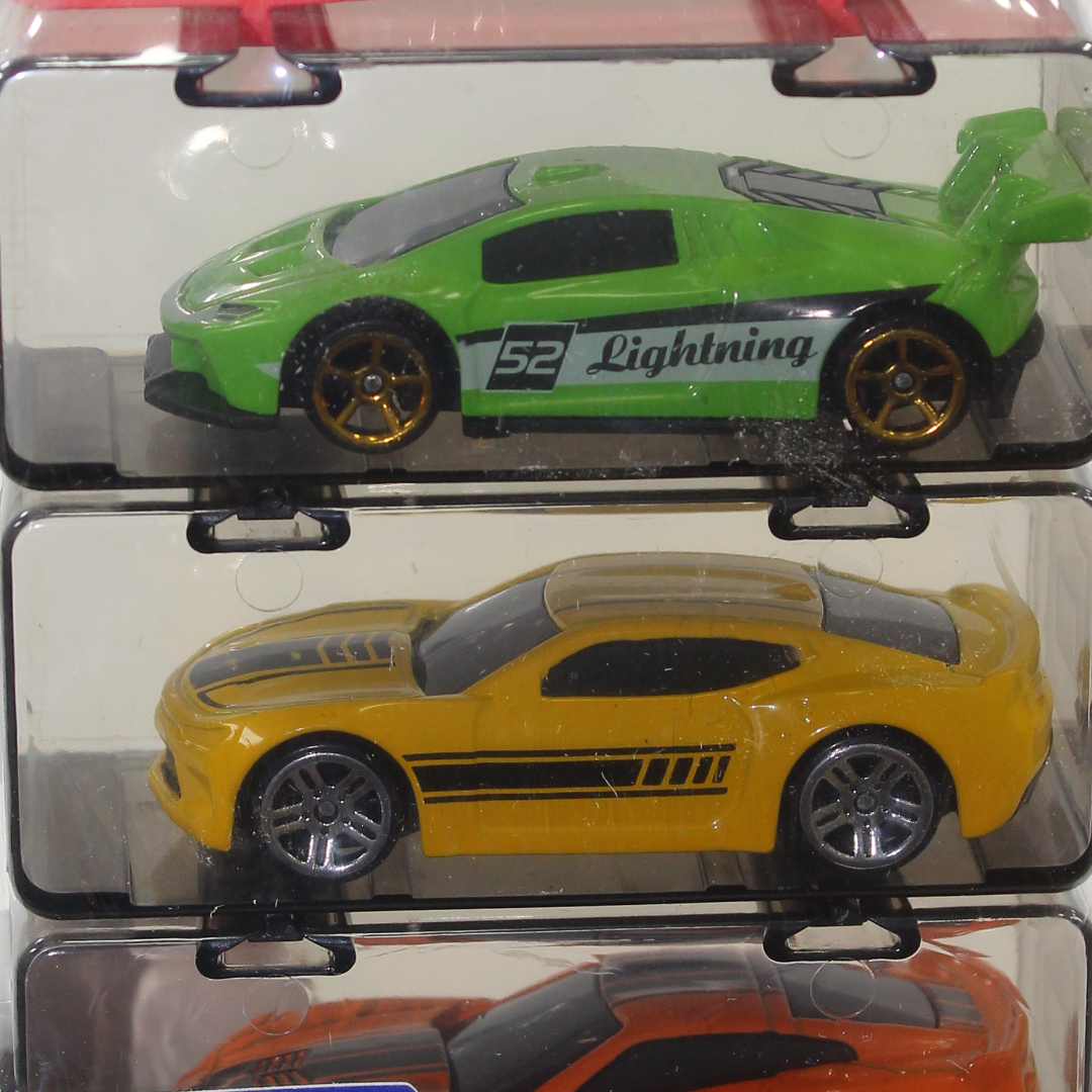 4-Pack Set of Die-Cast Metal Random Sports Cars