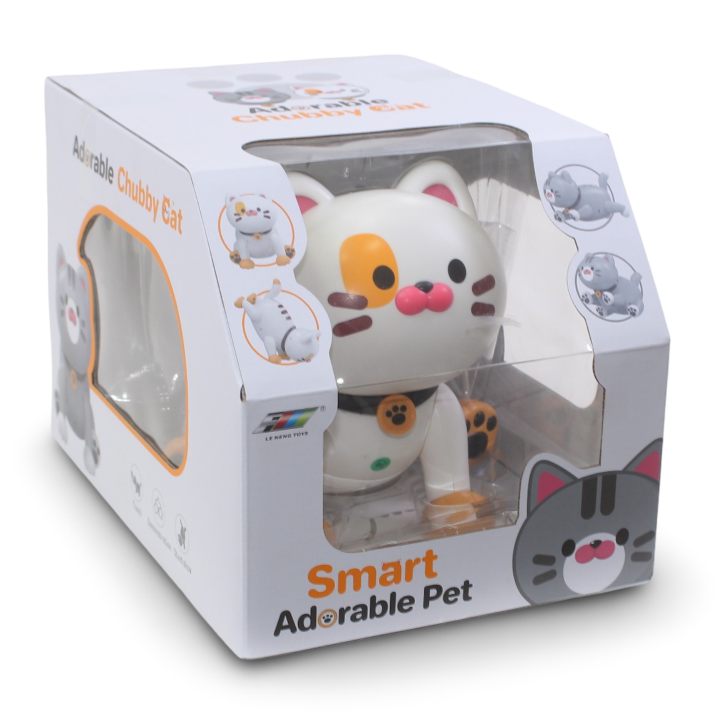 Smart Adorable Pet – Adorable Chubby Cat (R/C Cat with USB Battery)
