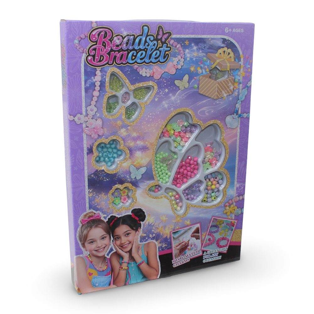 Beads Bracelet – DIY Butterfly Beading Beauty Set