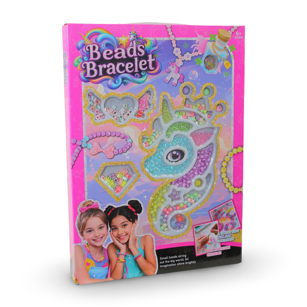 Beads Bracelet Unicorn Beauty Set