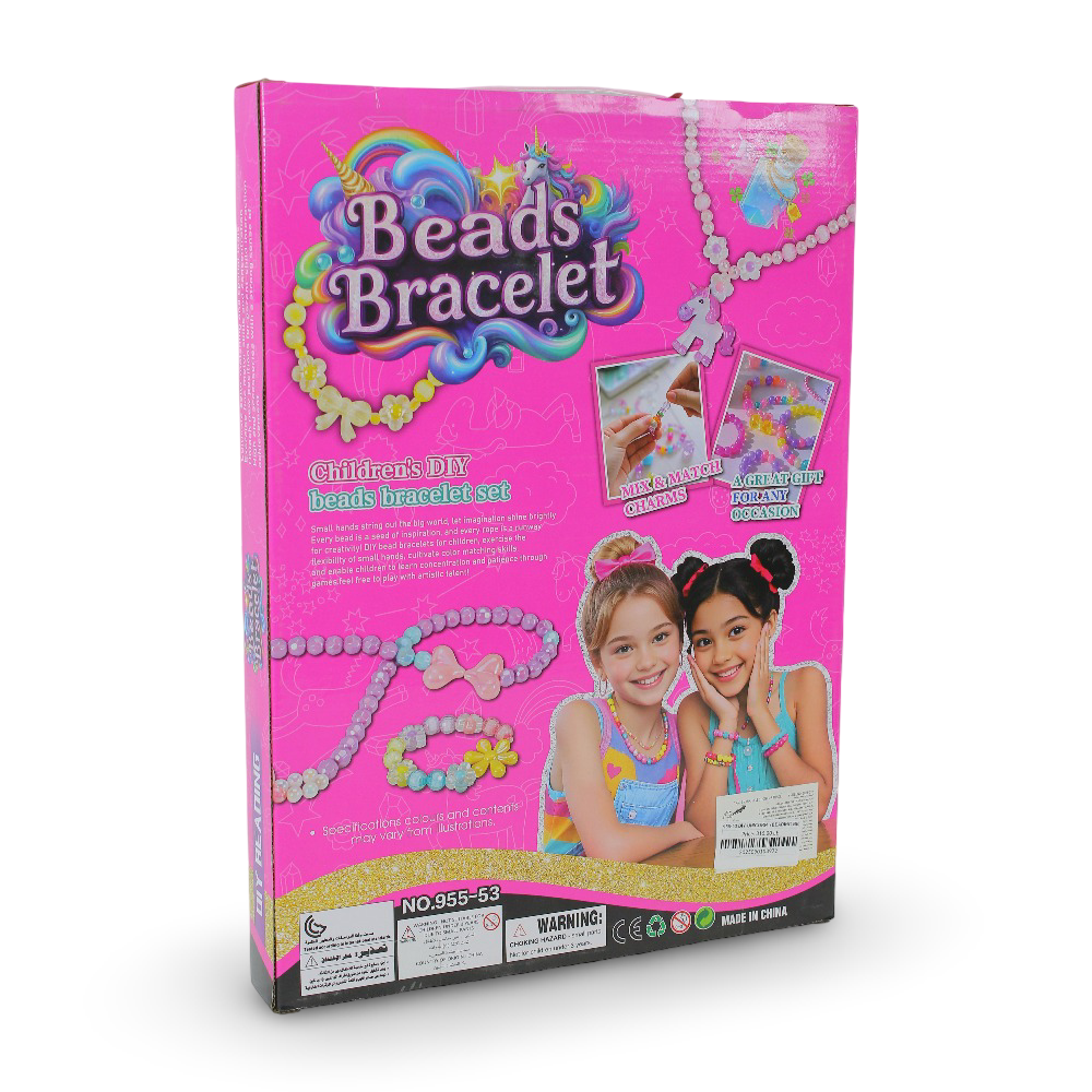 Beads Bracelet Unicorn Beauty Set