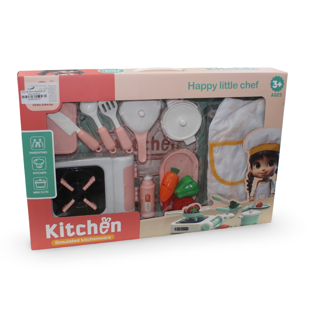 Happy Little Chef Tableware Set – 13 Pcs