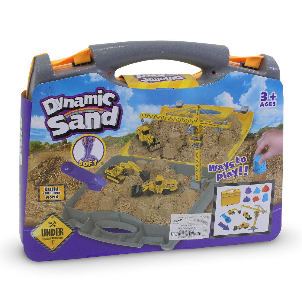 Dynamic Sand – Construction Series Sand Set (750g)