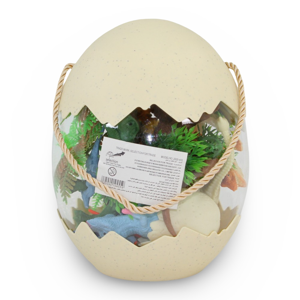 Crazy Smashing Dinosaur Egg Storage Playset – 16 Pieces