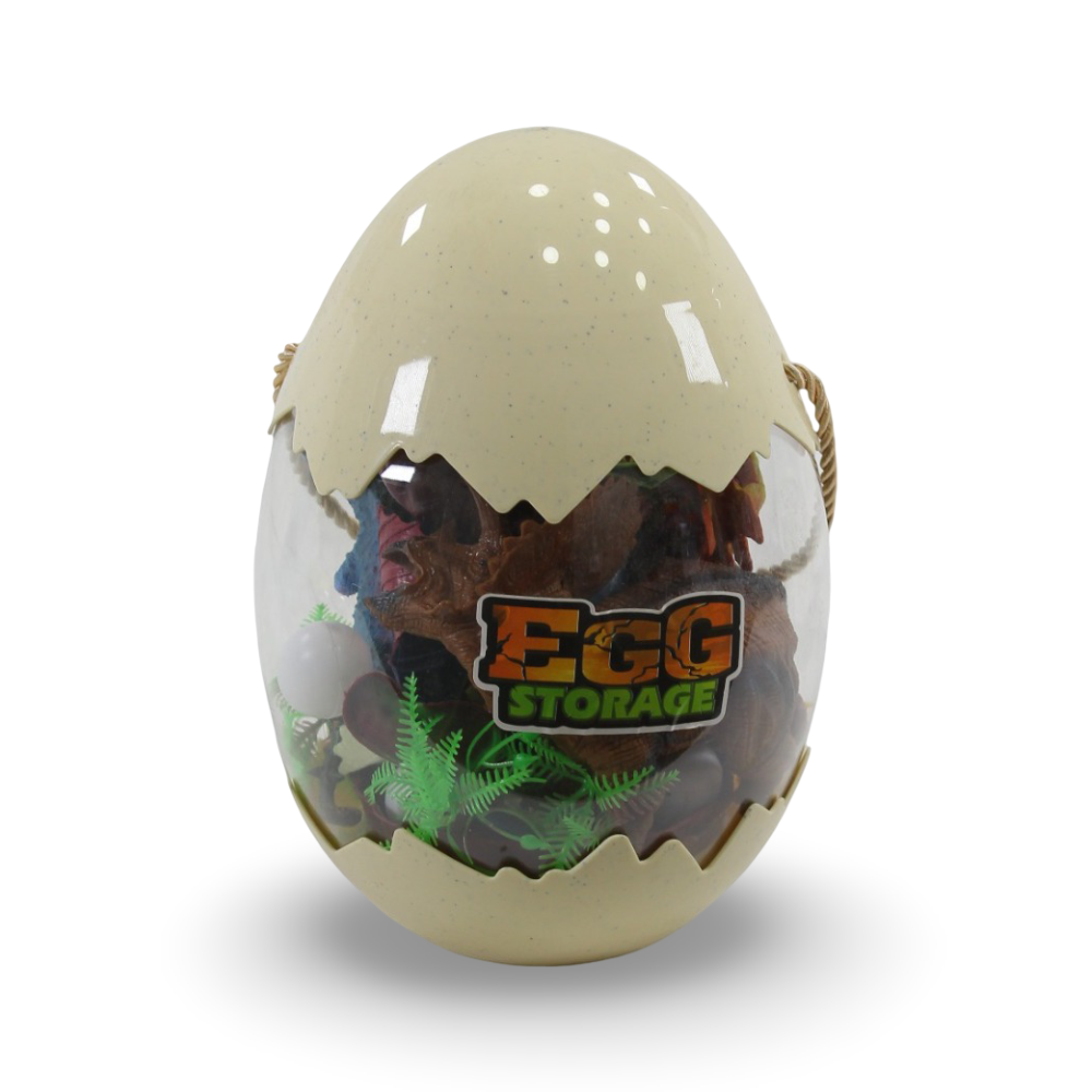 Crazy Smashing Dinosaur Egg Storage Playset – 21 Pieces