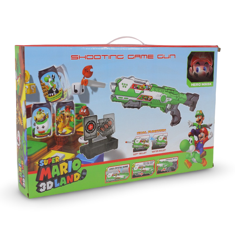 Super Mario Dual-Purpose Shooting Game Gun Playset
