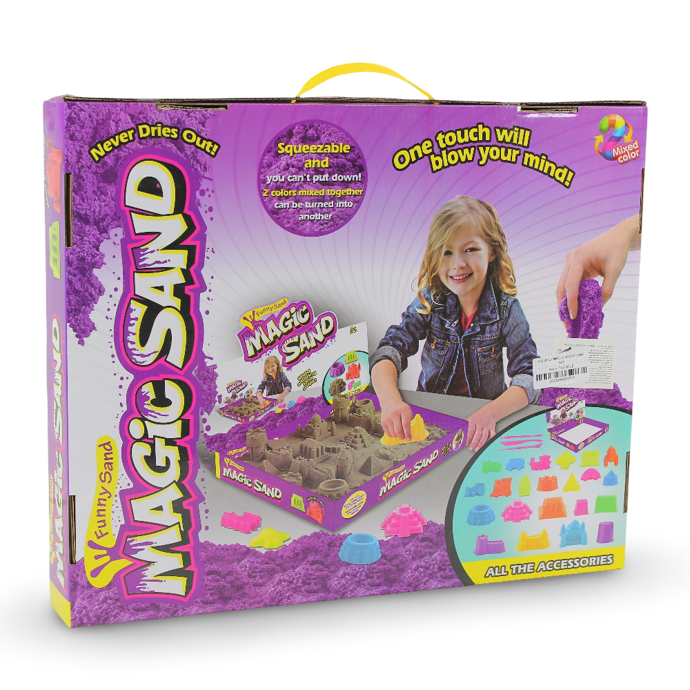 Luminous Magic Sand Playset – 1500g Creative Sand Set
