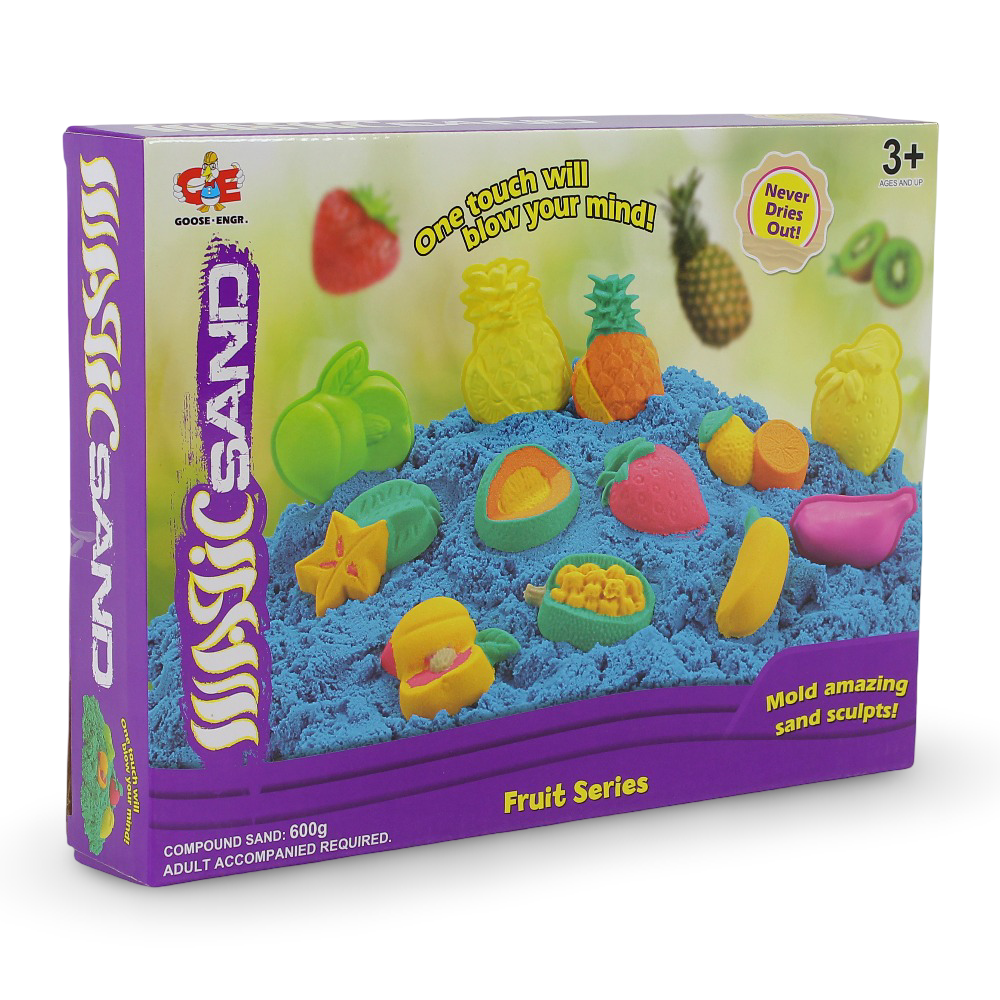 Magic Sand Set 600g – Creative Moldable Sand Play Kit