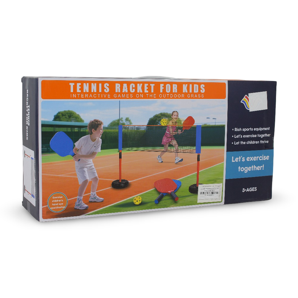 Tennis Racket For Kids Interactive Games Outdoor Grass – 4 Balls