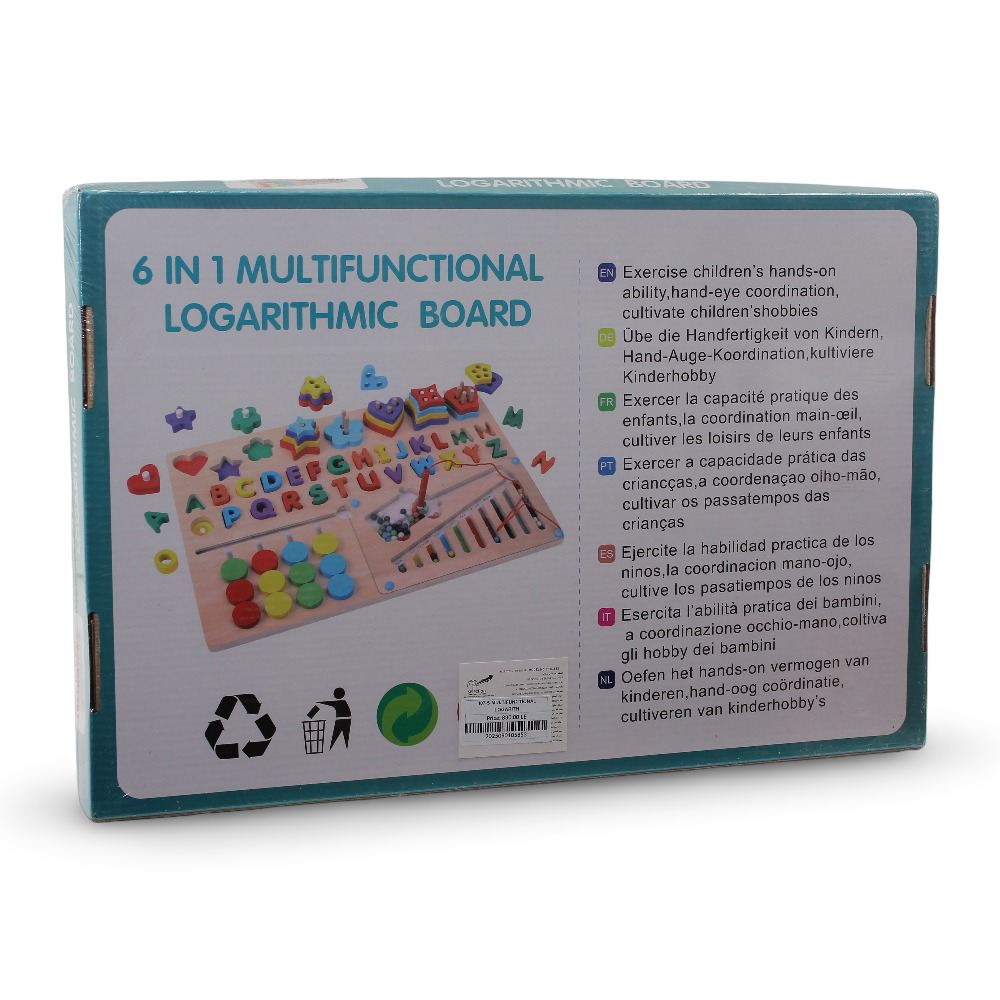 6-in-1 Multifunctional Logarithmic Learning Board