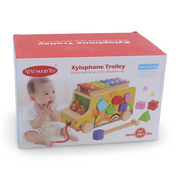 Xylophone Trolley Shape Matching Early Education Toy