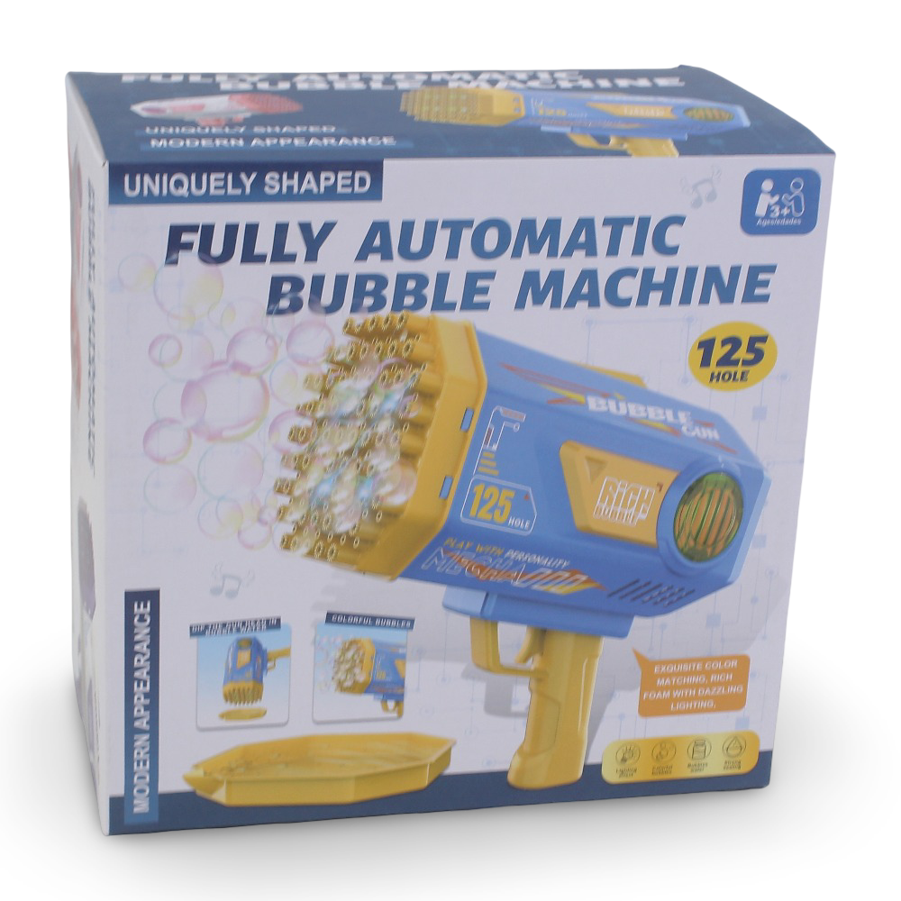 Fully Automatic Bubble Machine with Battery + USB