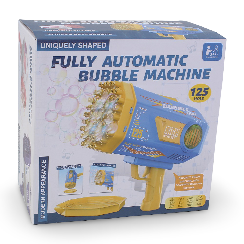 Fully Automatic Bubble Machine with USB – 125 Hole