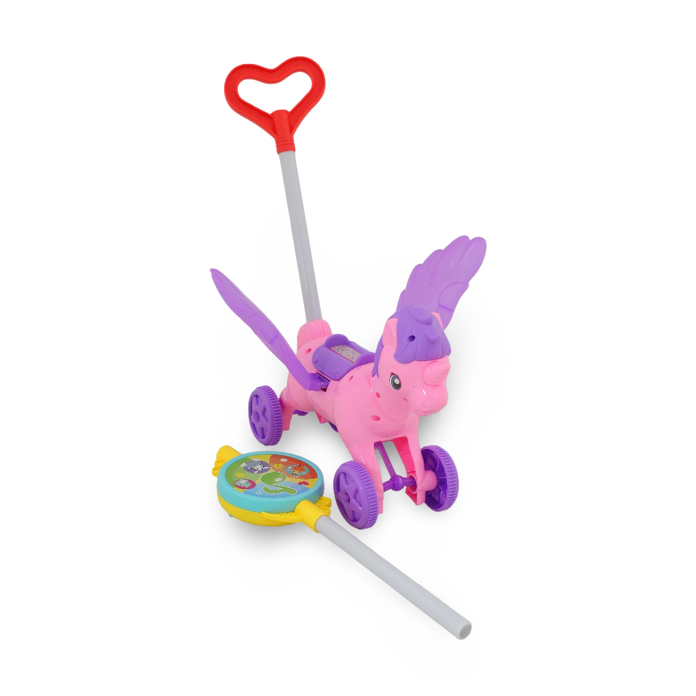 Push-Along Unicorn Toy