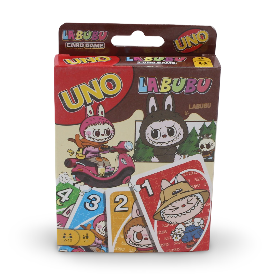 UNO Labubu Card Game – 110 Pcs