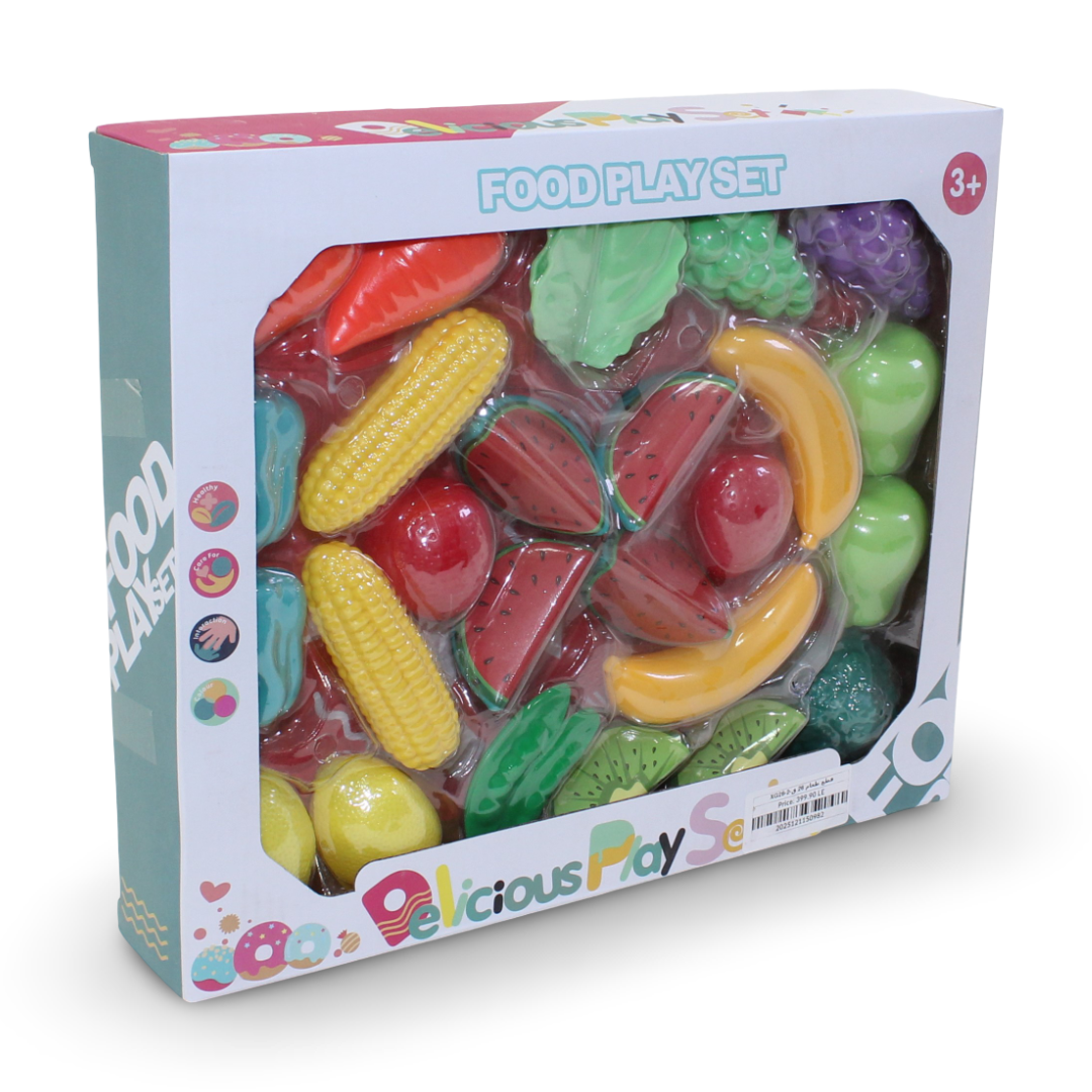 Delicious Food Play Set – 26 Pcs - Toys - For Baby