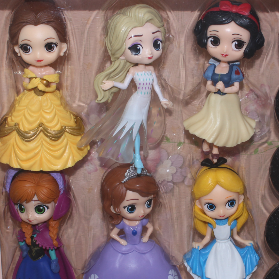 Princess Figures – 6 Pcs