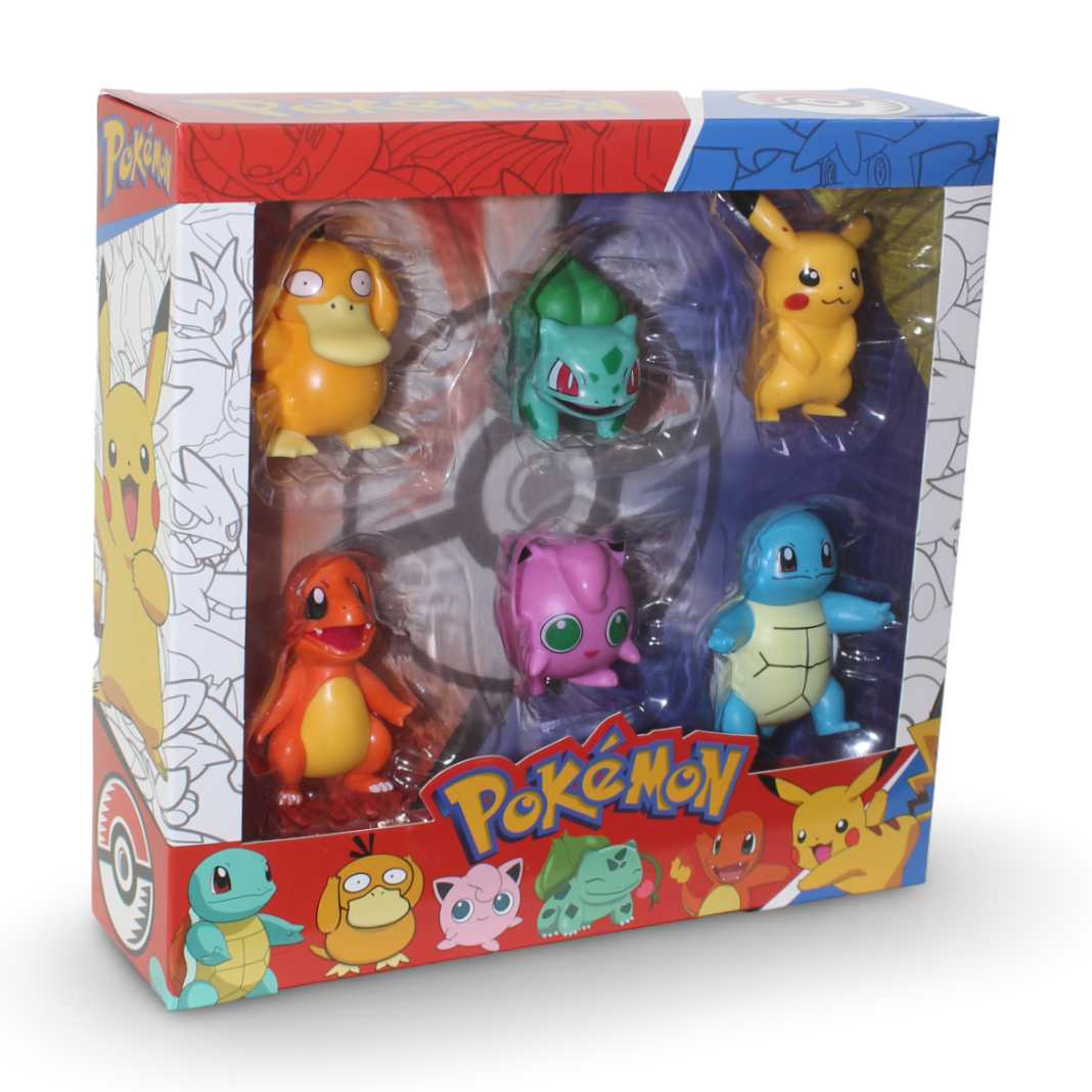 Pokemon Action Figures – 6Pcs