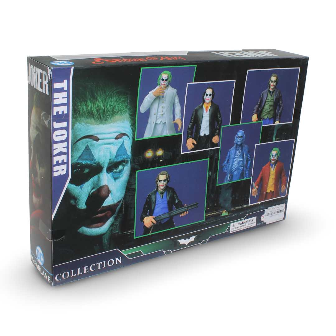 Mcfarlane Toys DC Multiverse The Joker 4-Pack Action Figure Set