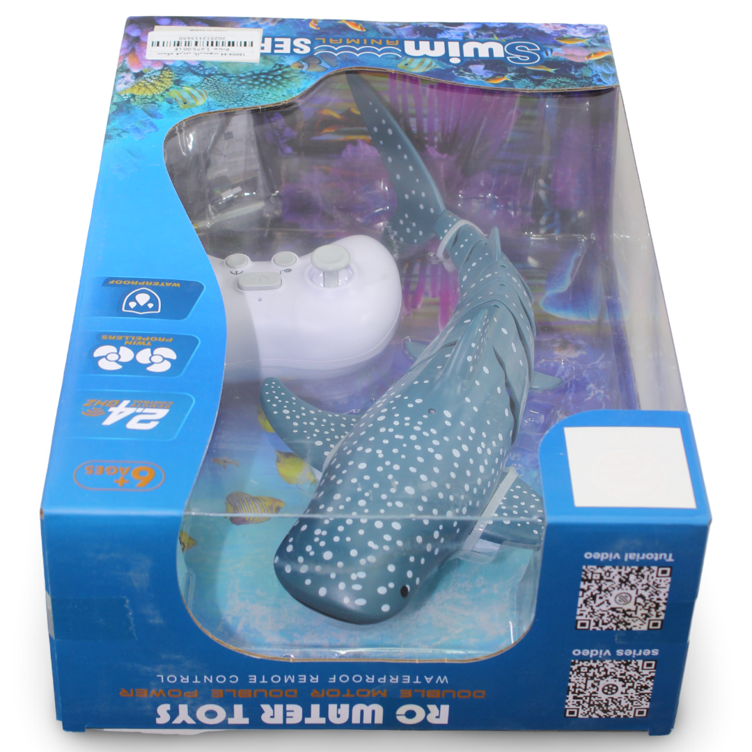 "Swim Series" RC Blue Whale Shark Toy