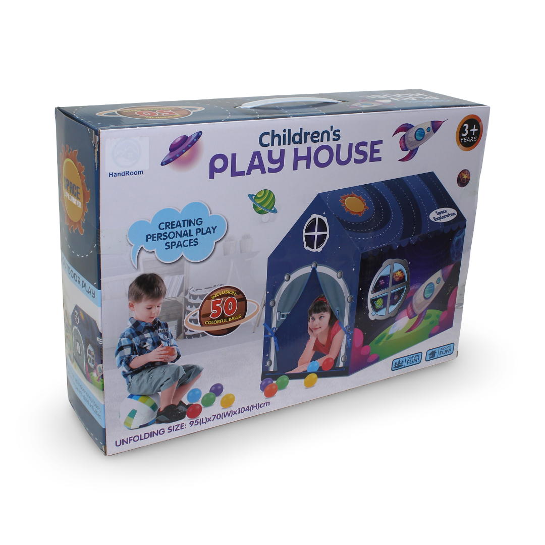 Children's Play House Space Exploration Tent + 50 Balls