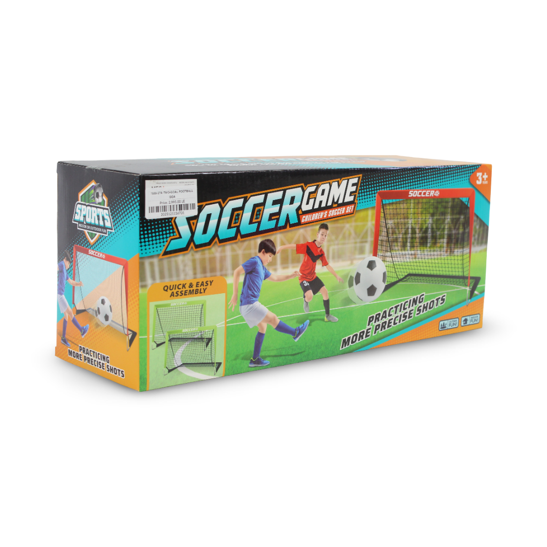 Soccer Game Set Football Goal