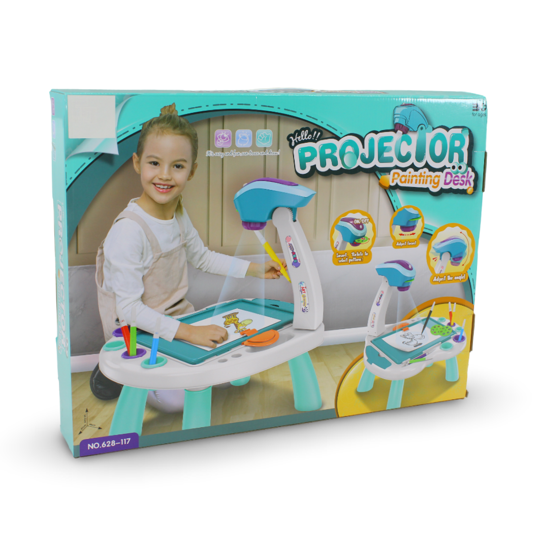 Kids Projector Painting Desk