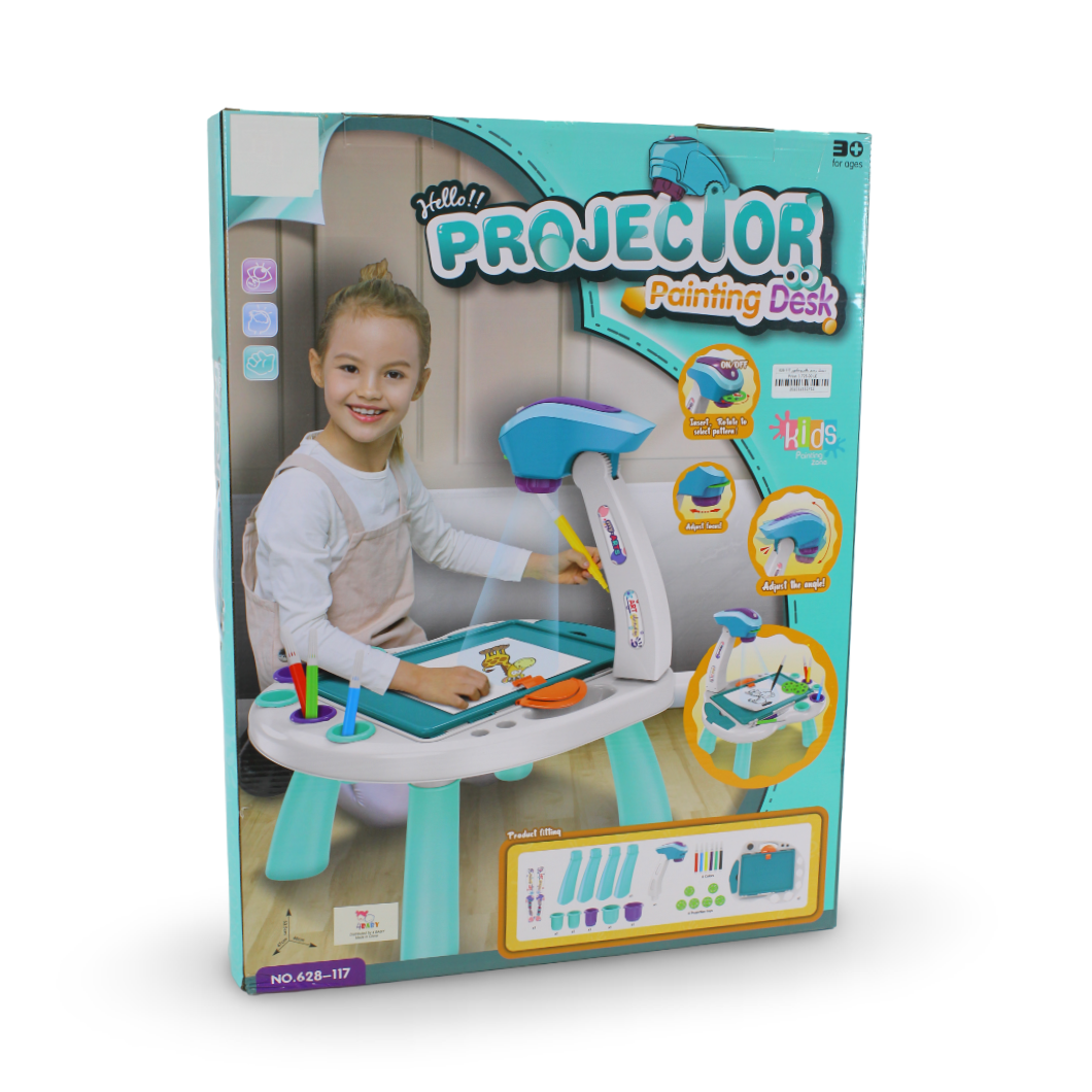 Kids Projector Painting Desk