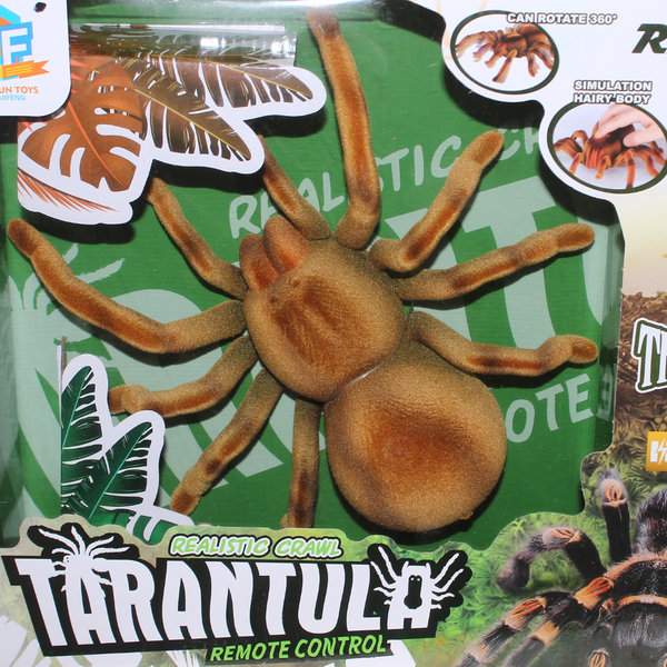 ZF Remote Controlled Realistic Brown Tarantula Spider