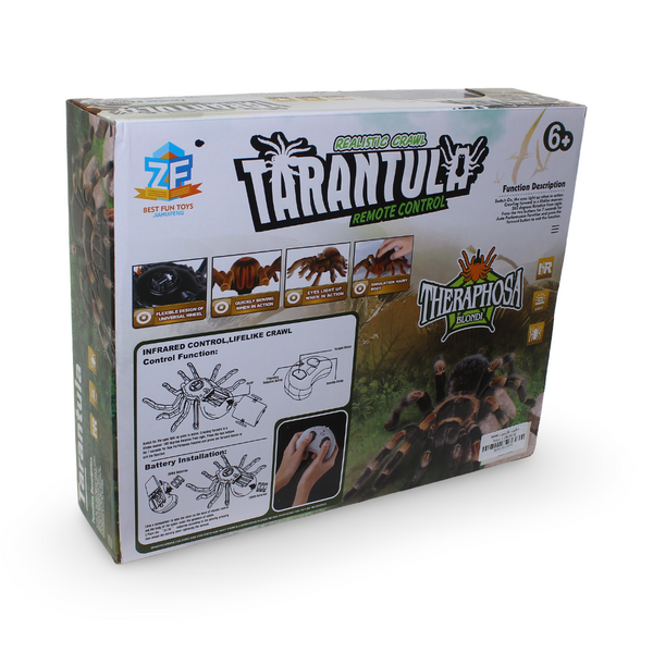 ZF Remote Controlled Realistic Brown Tarantula Spider