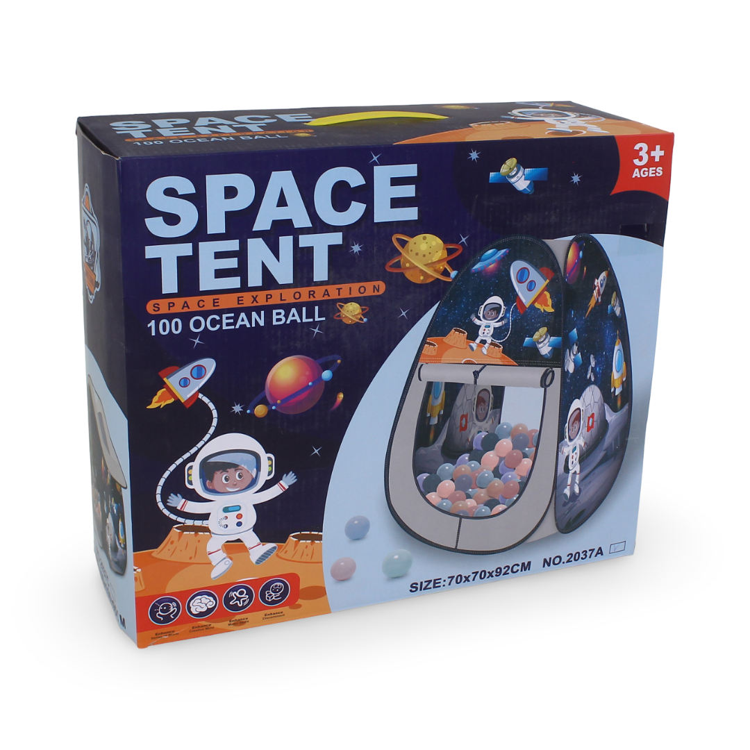 Children's Space Tent + 100 Balls